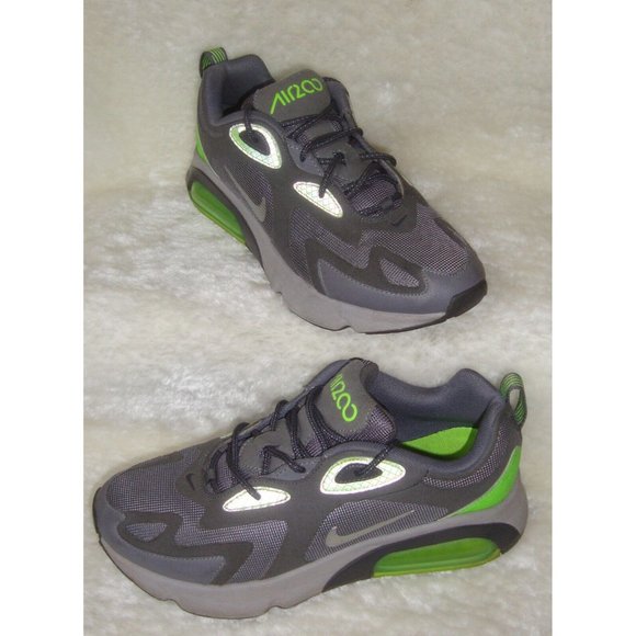 Nike Air Max 200 WTR  Thunder Grey / Electric Green Men's Size US 8 BV5485 002 - Picture 1 of 8